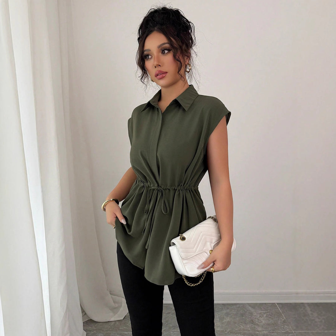 Women casual blouse with tailored cut Lune London