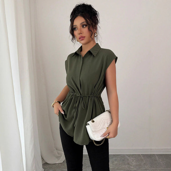 Women casual blouse with tailored cut Lune London