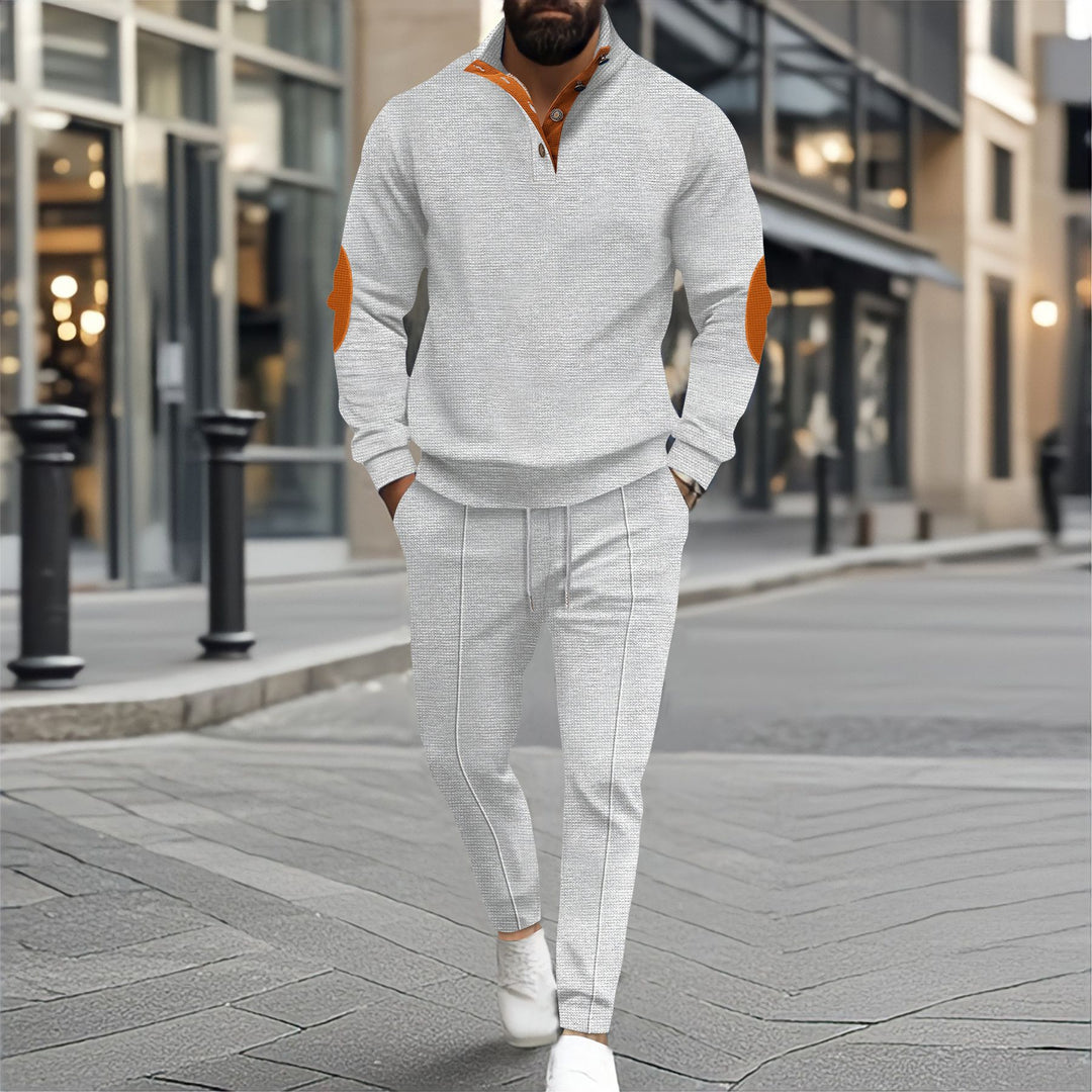 Sport leisure set for men with innovative cut and trendy knot details Lune London