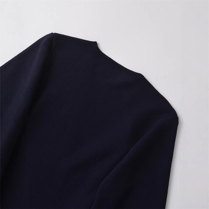 Trendy wrap jacket for women with tied belt Lune London