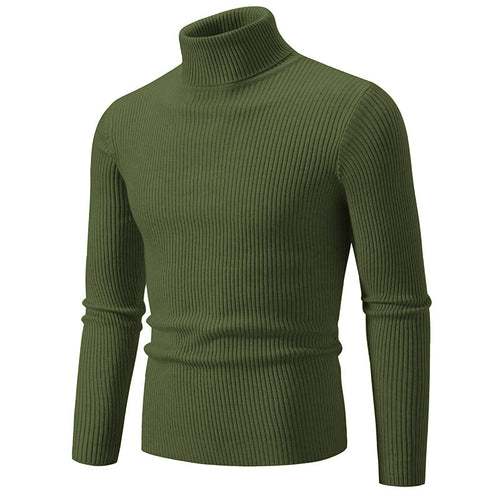 Amarae | Men's Turtleneck Sweater made of high-quality ribbed knit quality