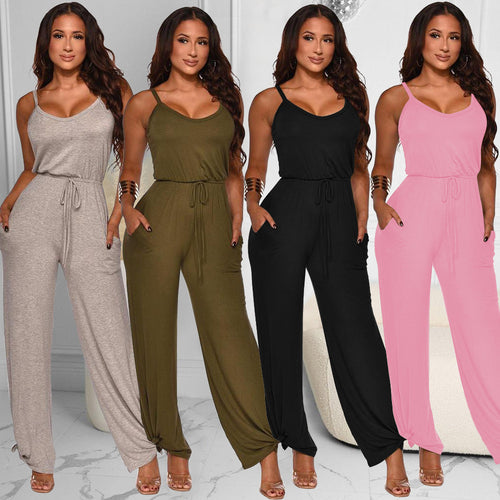 Ladies Casual Sleeveless Jumpsuit Amarae