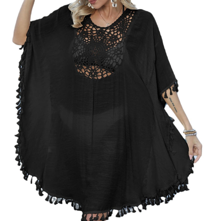Elegant women's crochet beach cover-up Lune London