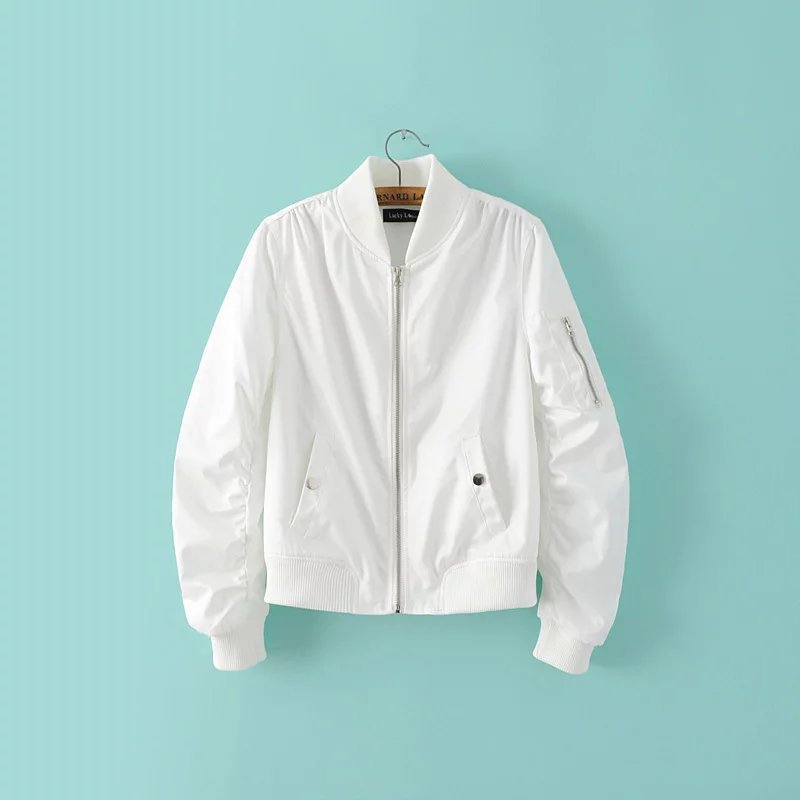 Women's bomber jacket with practical pockets and sporty fit Lune London