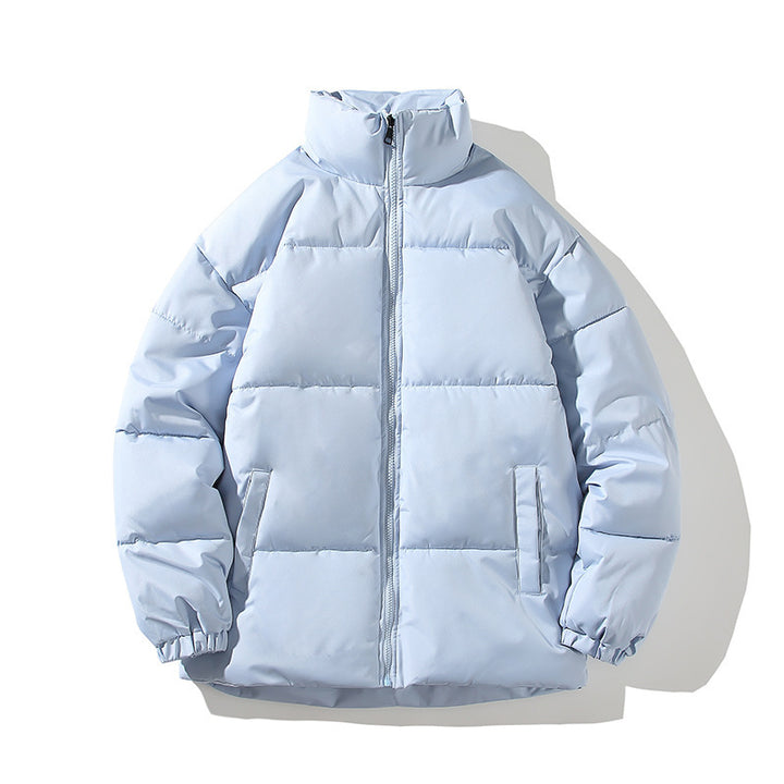 Insulated quilted jacket for men with high collar and elastic cuffs Lune London