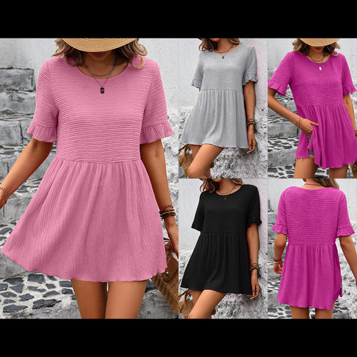 Casual top for women with ruffles Amarae