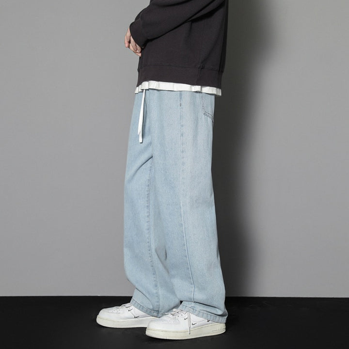 Ladies Loose Denim Pants Lune London