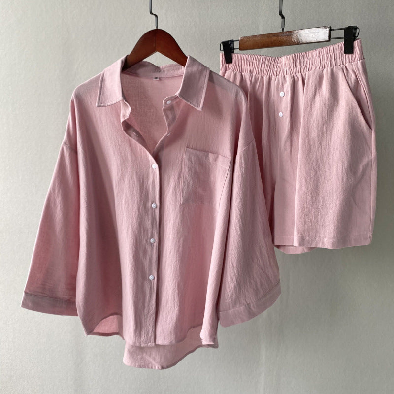 Ladies Light Leisure Two Pieces Loungewear Set Lune London
