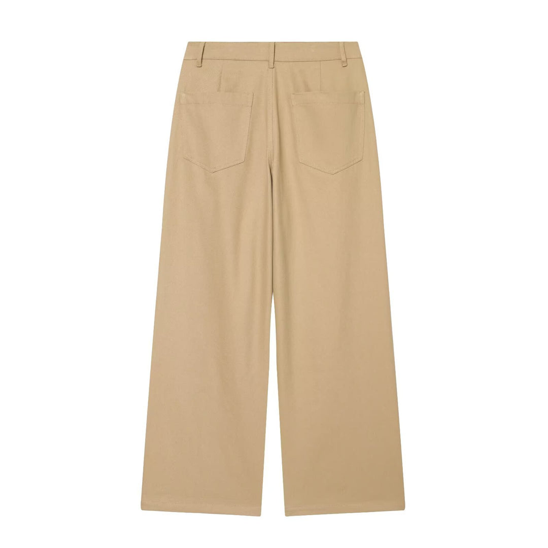Women's Wide High Waist Pleated Trousers Amarae