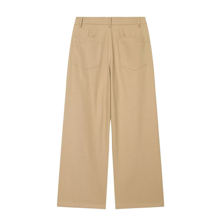 Women's Wide High Waist Pleated Trousers Amarae
