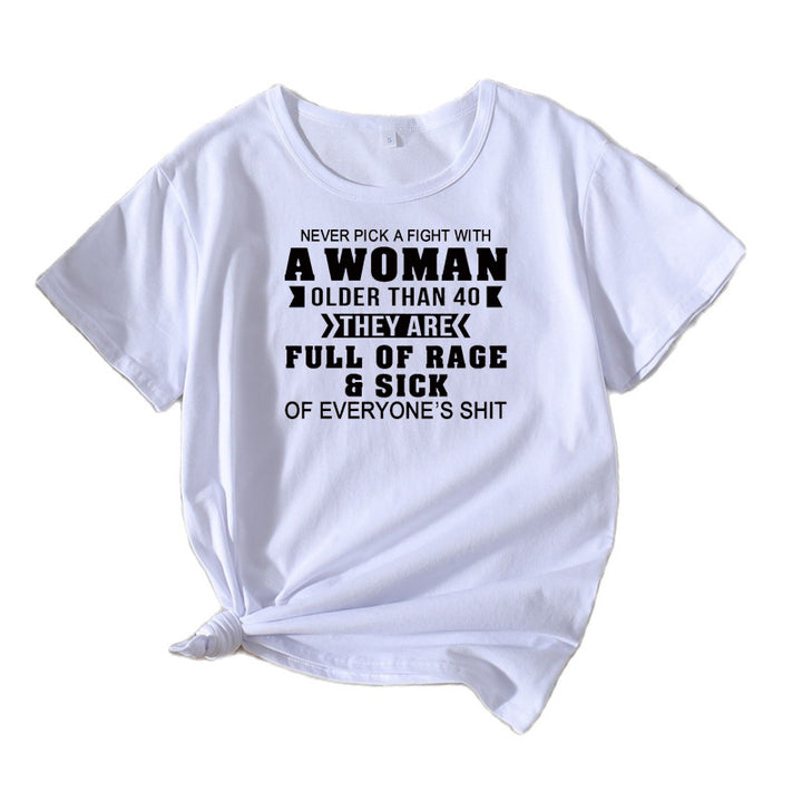 Women Comical Statement T-shirt Lune London
