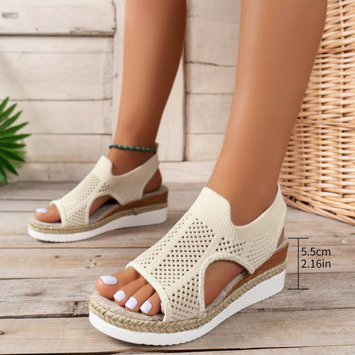 Comfort sandals for women with breathable mesh structure and flexible sole Amarae