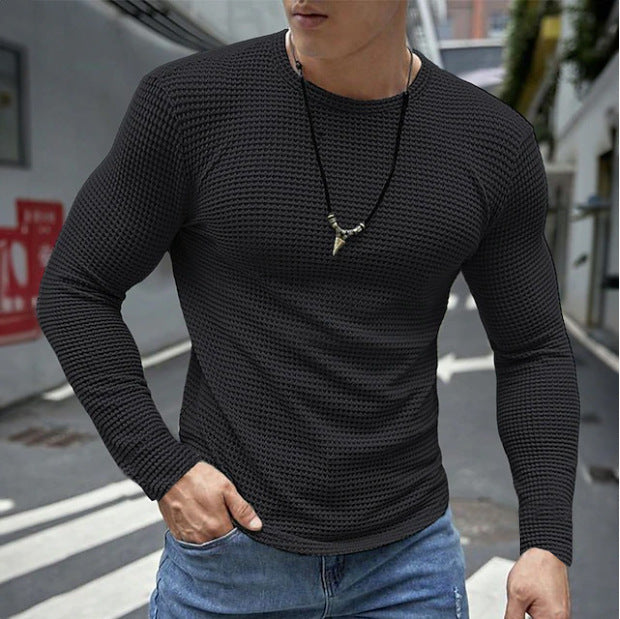 Versatile long-sleeve shirt for men with a structured design Lune London