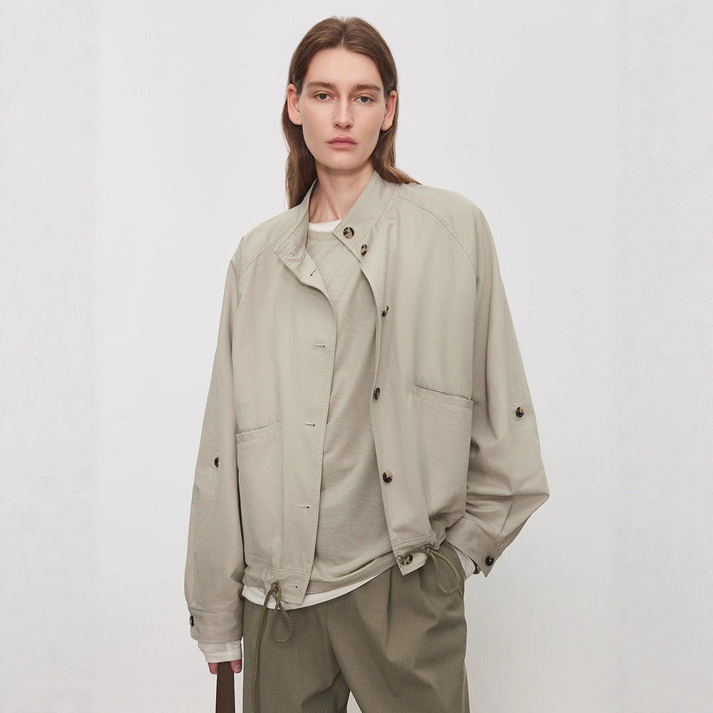 Veste de transition pour femmes avec capuche et taille ajustable Chic & Stil
