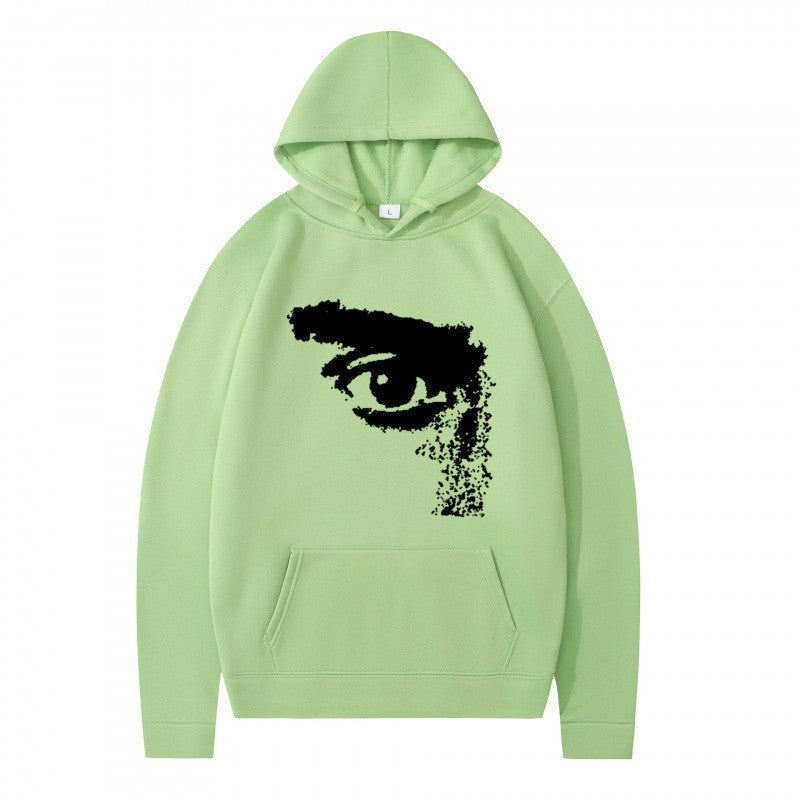 Women’s hoodie with modern, artistic print Chic & Stil