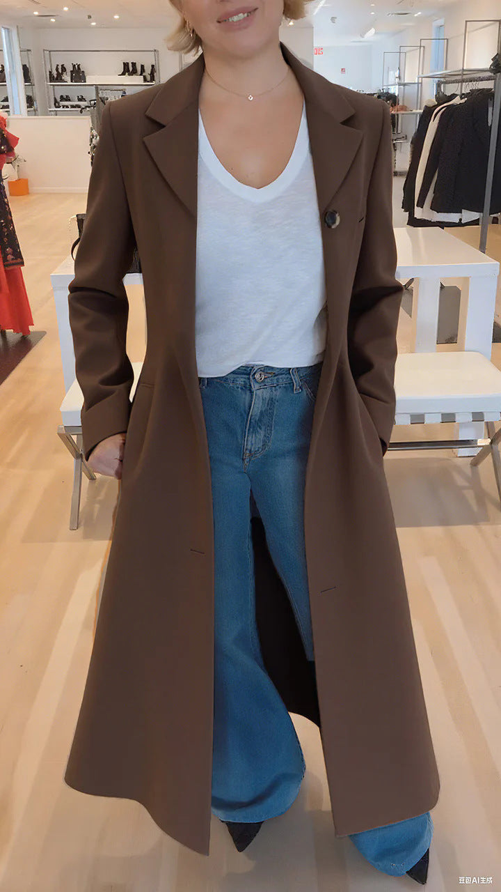 Manteau à motif léopard pour femmes Chic & Stil