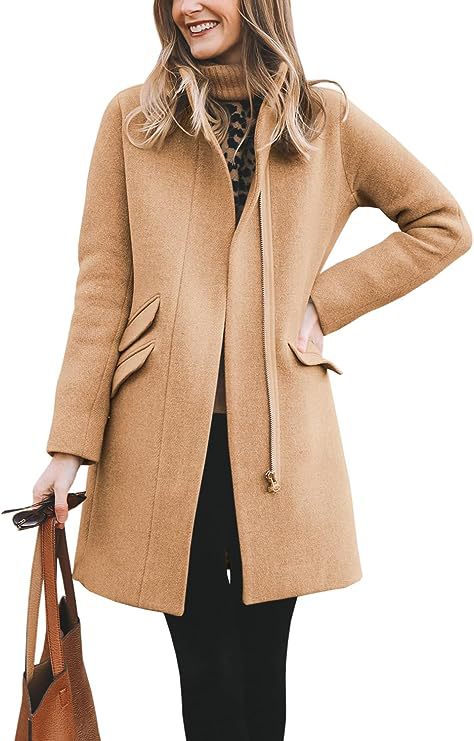 Lune London Women's Wool Asymmetrical Coat