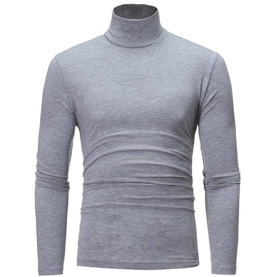 Elegant turtleneck sweater for men in comfortable stretch material Lune London