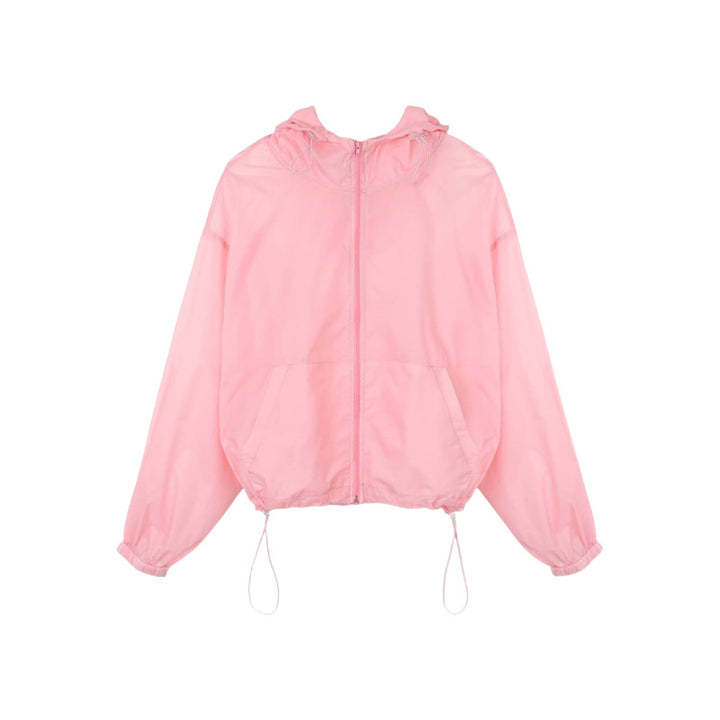 Veste coupe-vent transparente légère pour femmes Chic & Stil