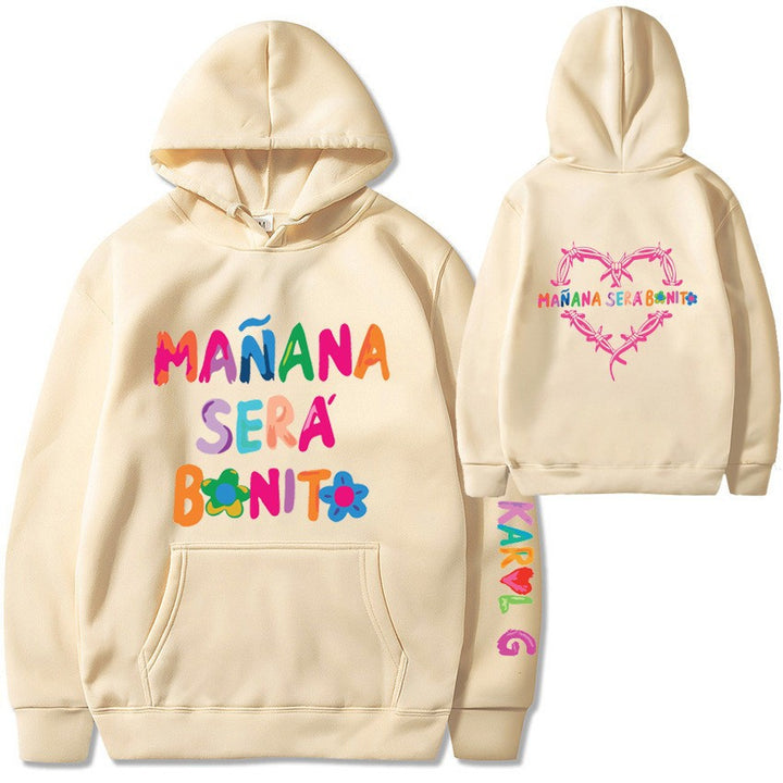 Women's Motif Hoodie Chic & Stil