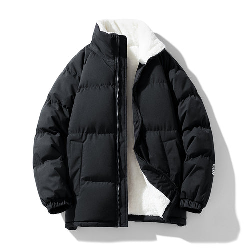 Ladies comfortable quilted fleece jacket with high collar Amarae