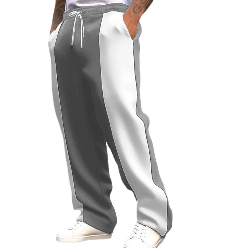 Men's sporty training pants with contrasting details Lune London