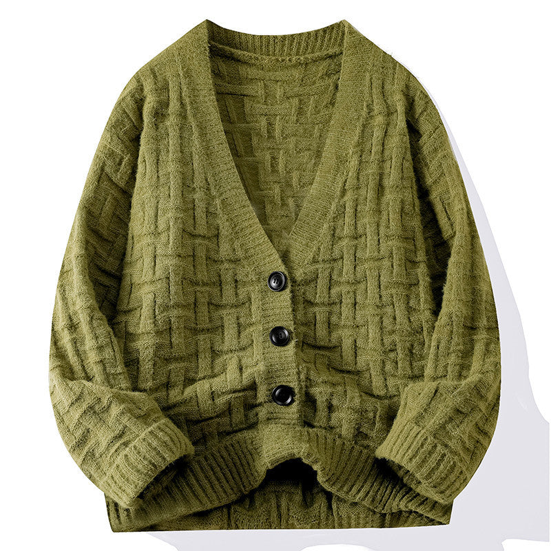 Ladies Chunky Knit Cardigan Lune London