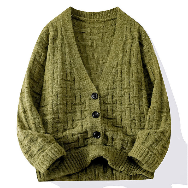Ladies Chunky Knit Cardigan Lune London