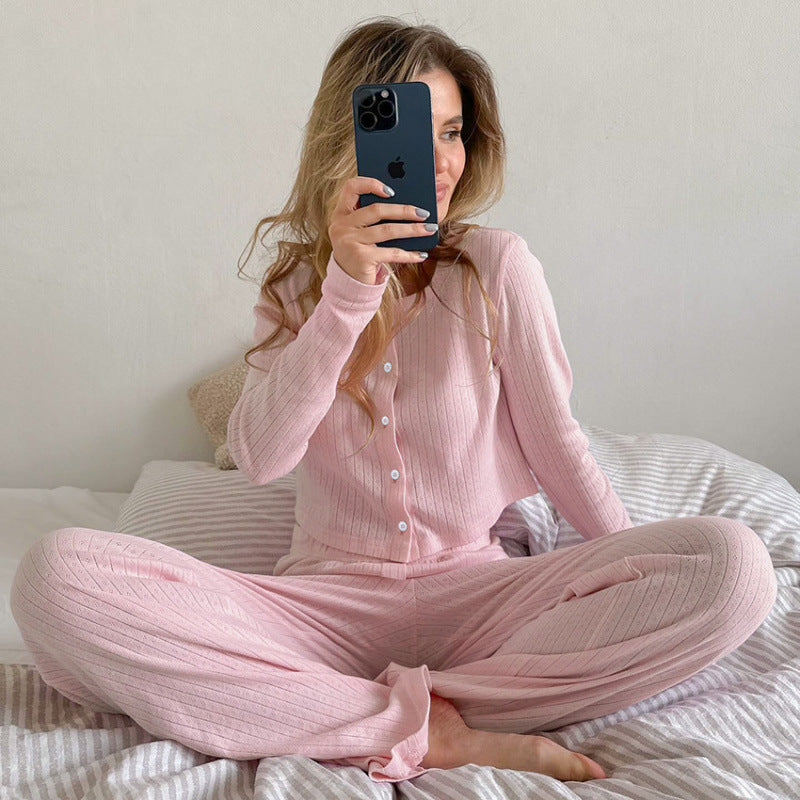 Ladies Comfortable Two-Piece Pajama Set Amarae