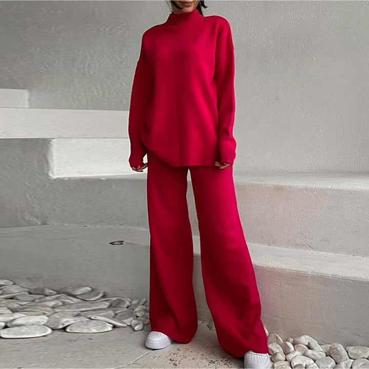 Women Elegant Lounge Set in Soft Knit Lune London