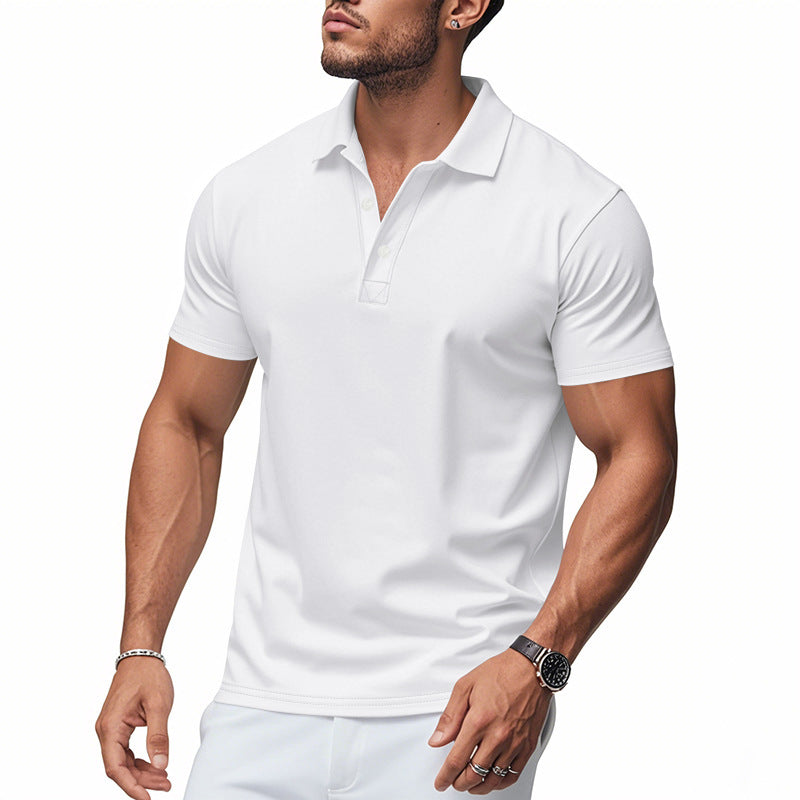 Men's polo shirt with modern quick-drying fabric and stylish fit Lune London