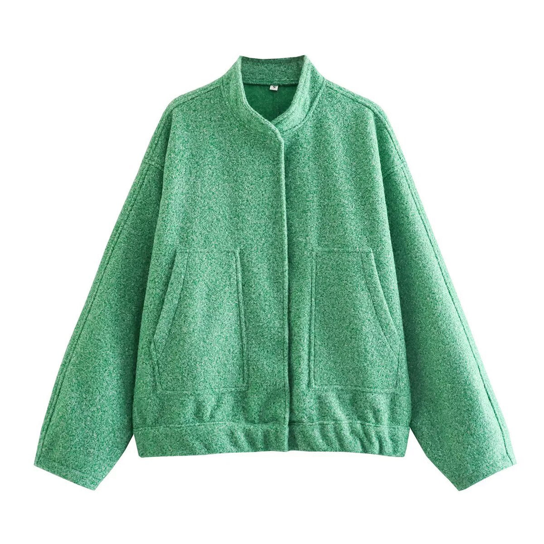 Women Oversized Winter Jacket with Practical Pockets Lune London
