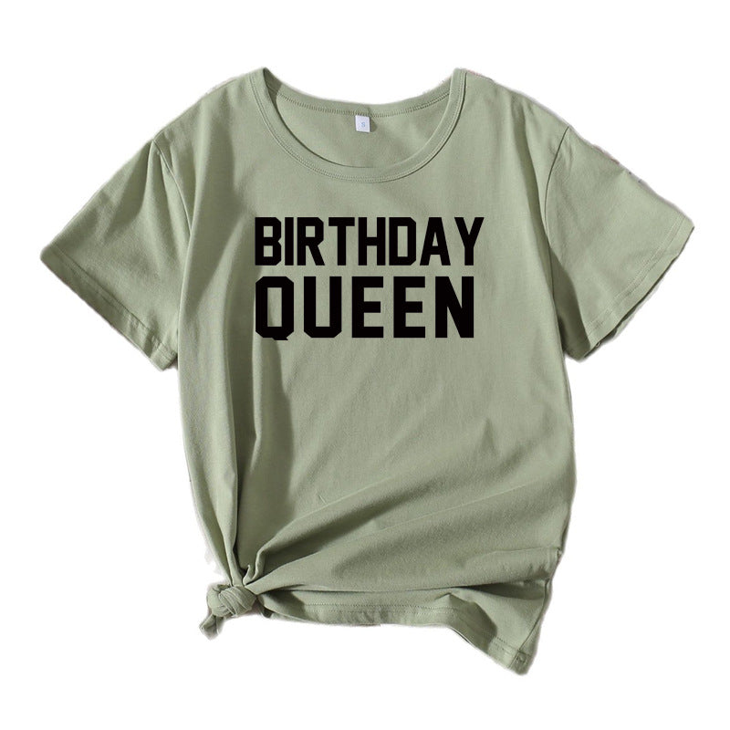 Women Leisure Birthday Party T-Shirt Lune London