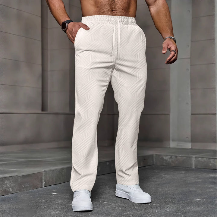 Casual pants for men with a modern structured design Lune London