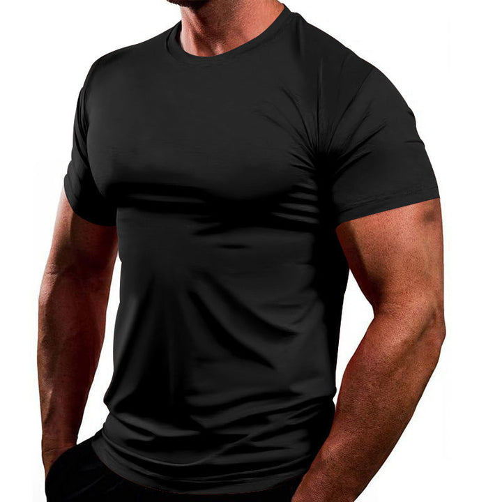 Men's Breathable Fitness T-Shirt Made Of Lightweight Fabric with A Fitted Cut Lune London