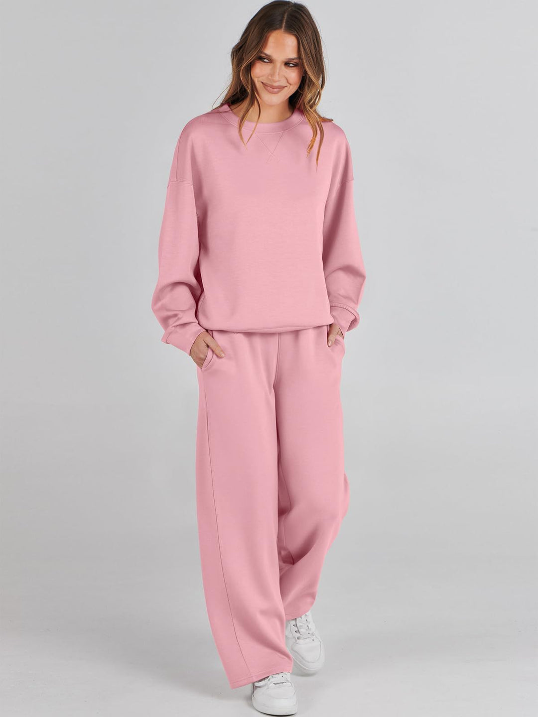 Amarae casual sweatshirt sports set for women