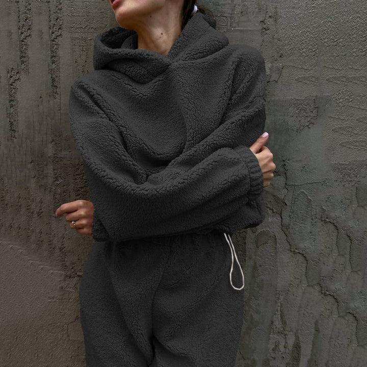 Lune London Soft Faux Fur Loungewear Set for Women