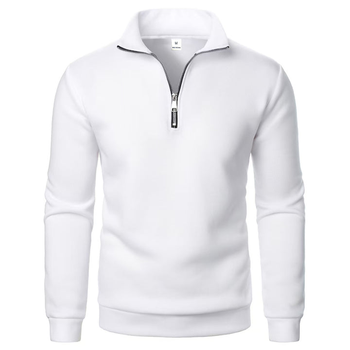 Men's sweatshirt with zipper and modern stand-up collar Chic & Stil