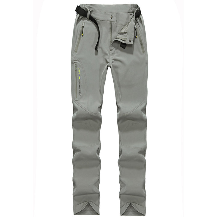 Women's Stretch Softshell Outdoor Pants with pre-shaped knees, adjustable waistband and zippered pockets Amarae