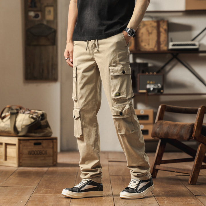 Cargo jogger pants for men with practical pockets Lune London