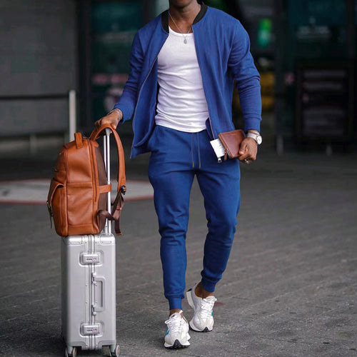 Amarae men's sports leisure set consisting of a top and jogging pants