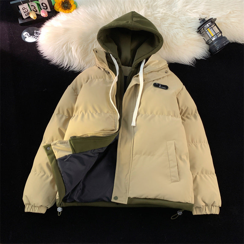 Ladies insulated winter coat with removable hood area Lune London