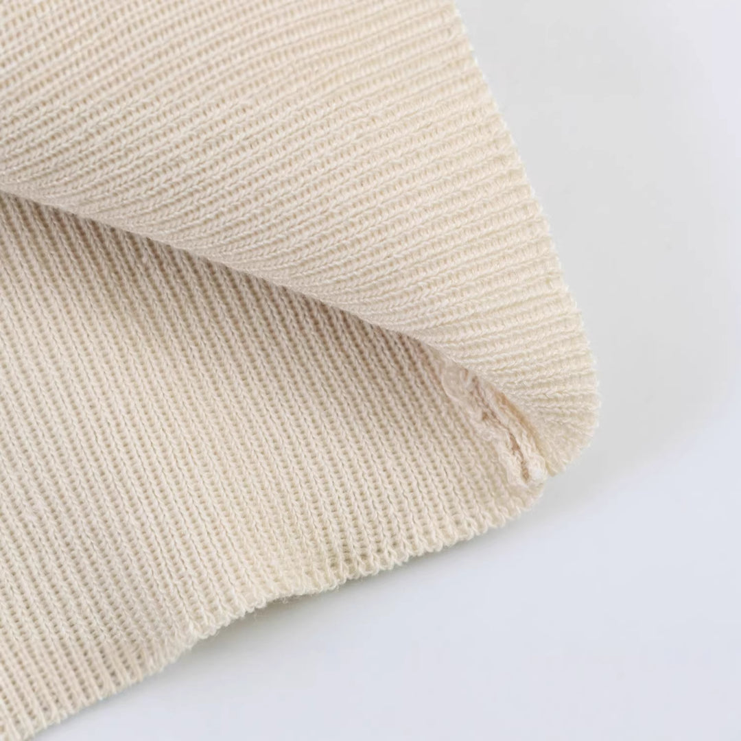 Women's Elegant Pleated Blouse with Stand Collar, Button Detail and Balloon Sleeves Amarae