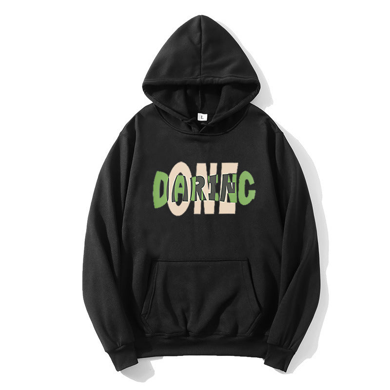 Women’s hoodie with large printed lettering Chic & Stil