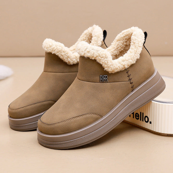 Women’S Sheepskin Lined Winter Boots Lune London