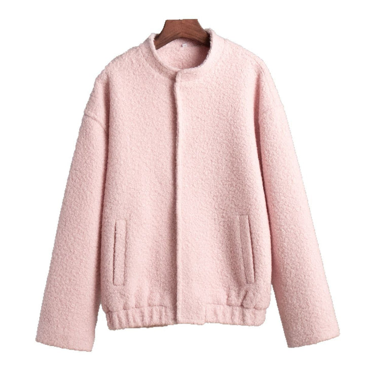 Women's comfortable short-cut fleece jacket Lune London