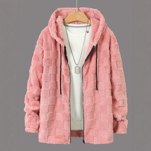 Ladies Soft Fleece Jacket with Hood Amarae