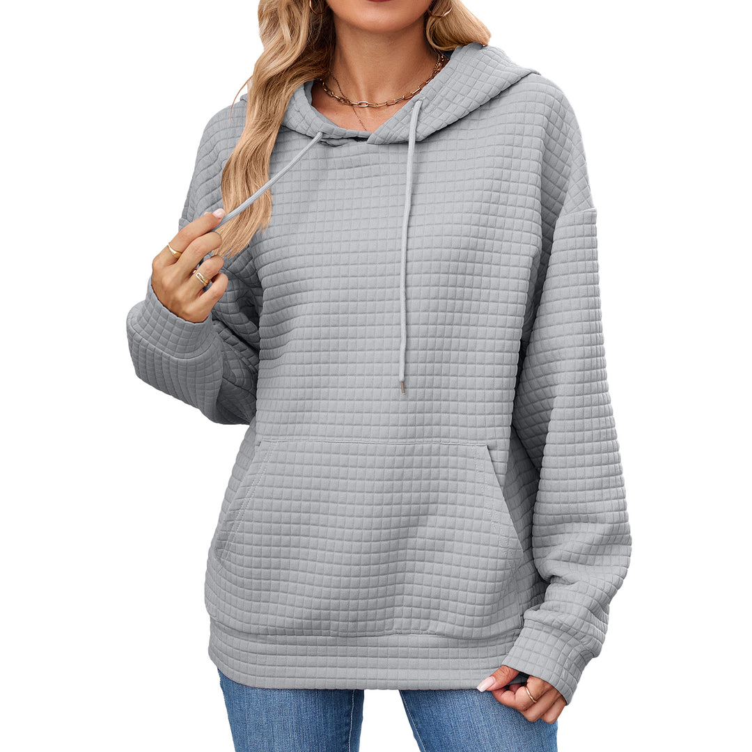 Ladies hoodie with special structural details Lune London