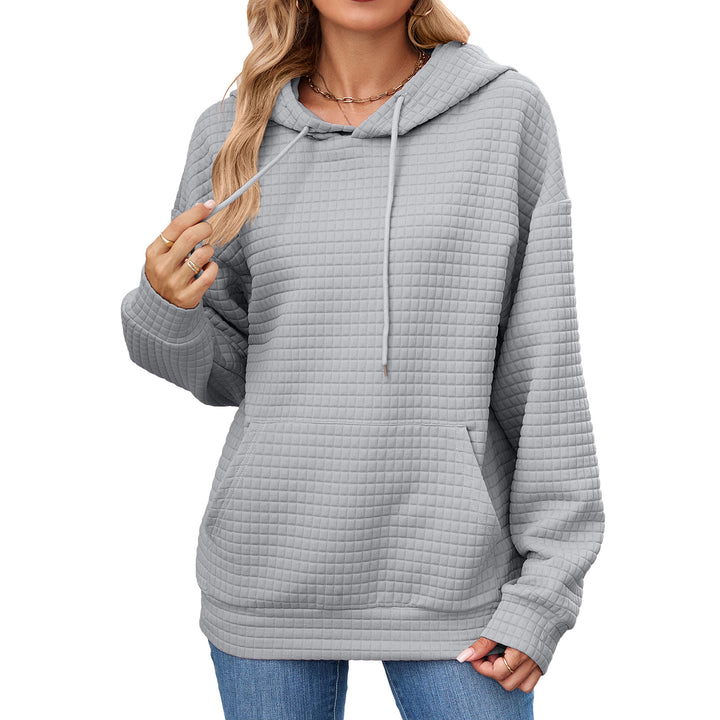 Ladies hoodie with special structural details Lune London