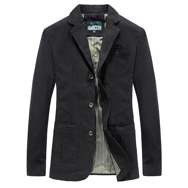 Trendy cotton jacket for men with practical pockets Lune London